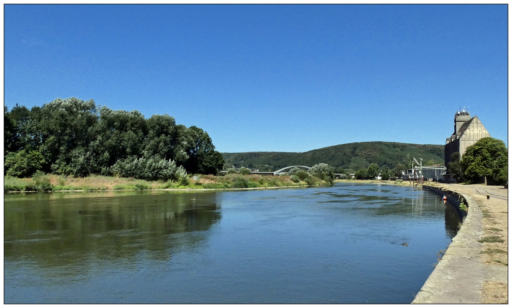 Die Weser - Holzminden