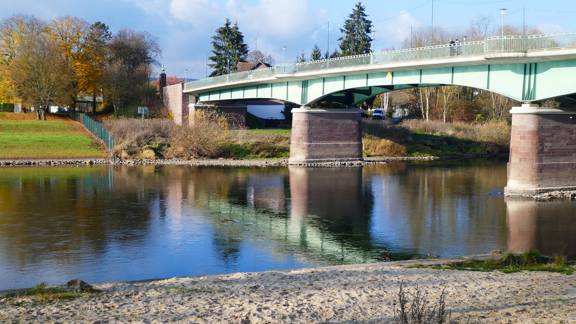 Die Weser - Holzminden