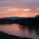 Die Weser im hellen Glanz