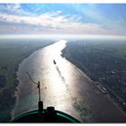 die Weser (Luftbild)