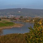 Die Weser mit Blick auf die Schaumburg