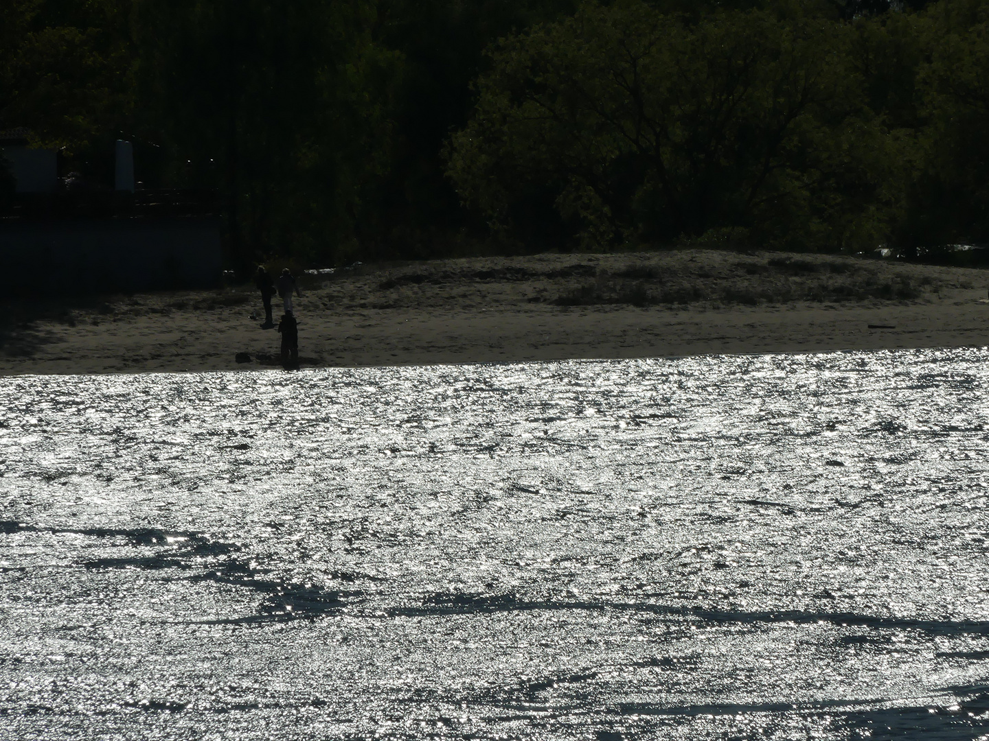 Die Weser und die Sonne