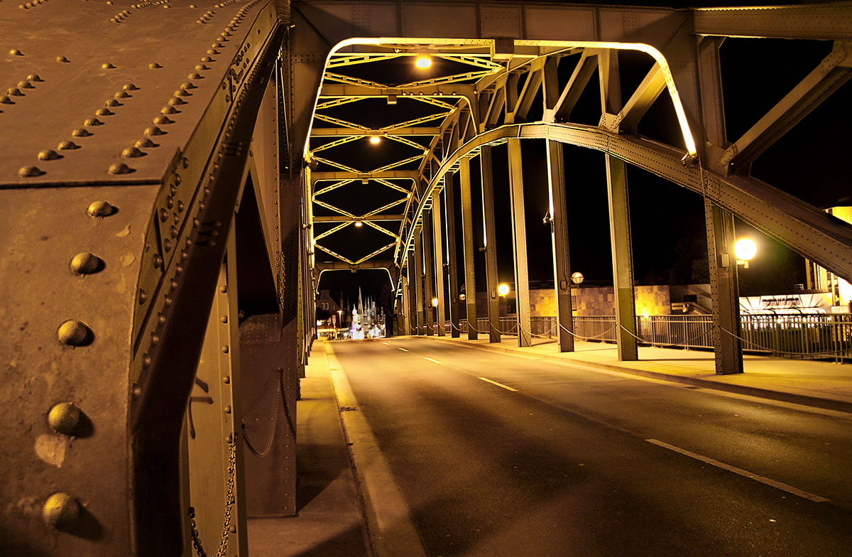 Die Weserbrücke in Rinteln