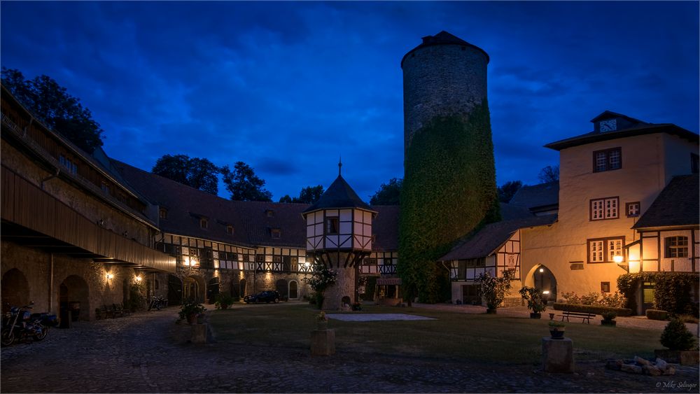 Die Westerburg der Gemeinde Huy...