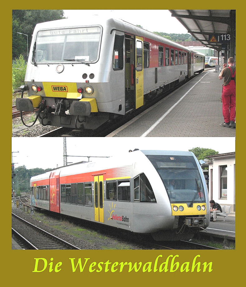 Die Westerwaldbahn in Betzdorf/Sieg