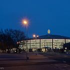 Die Westfalenhalle zur blauen Stunde