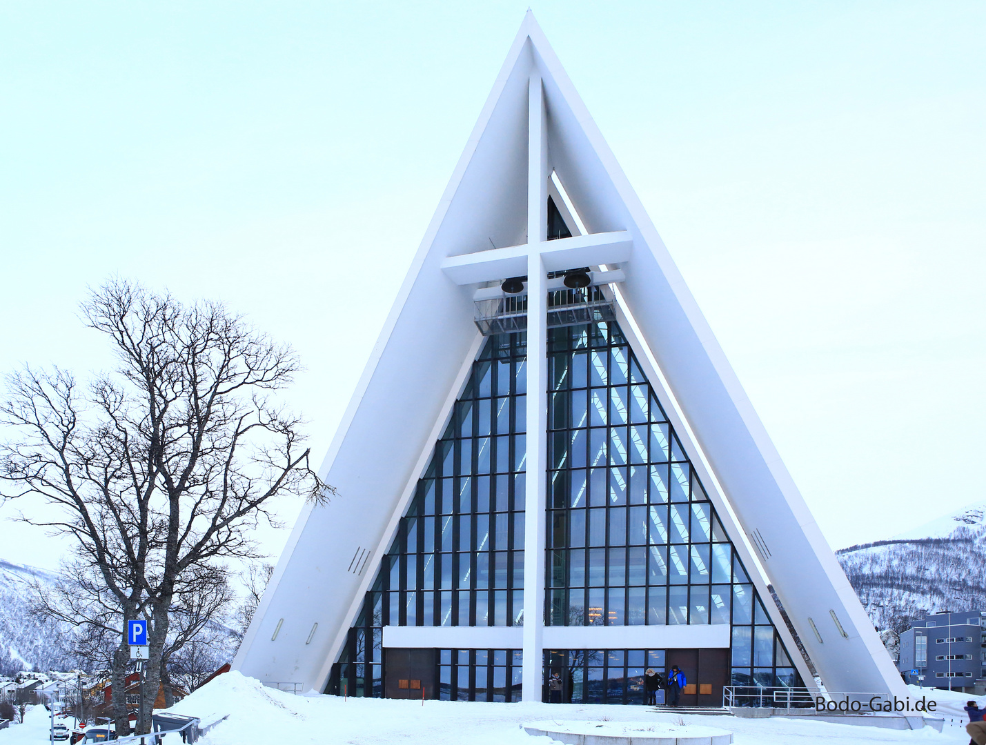 Die Westfront der Eismeerkathedrale