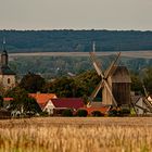 Die westlich von Wulferstedt stehende Windmühle...