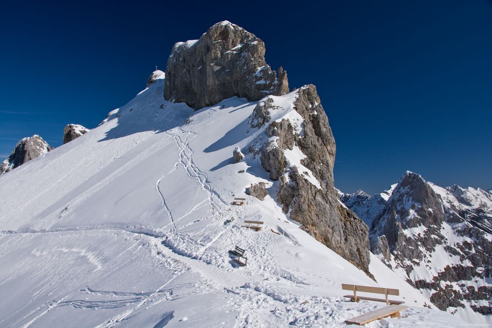 Die Westliche Karwendelspitze (2.385 m ü. NN)