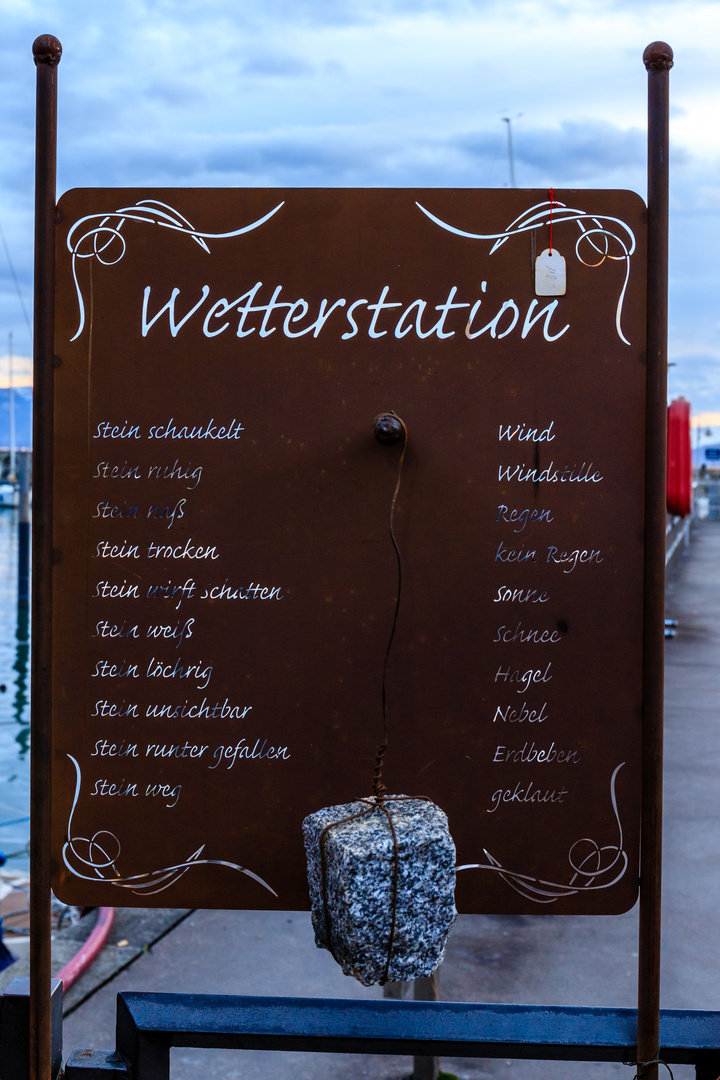 Die Wetterstation