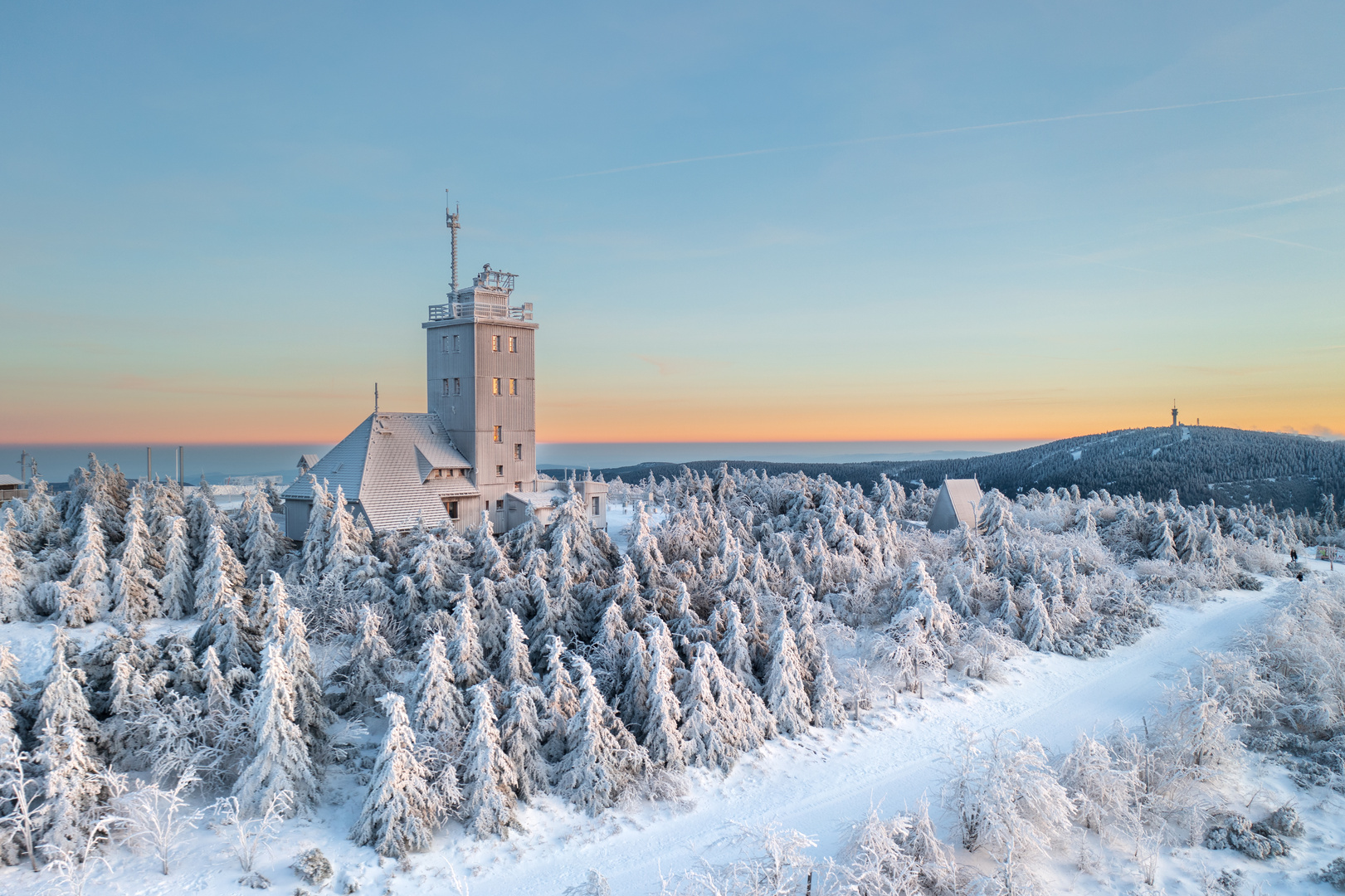 Die Wetterwarte am Fichtelberg