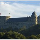 Die Wewelsburg im Nebeldunst.