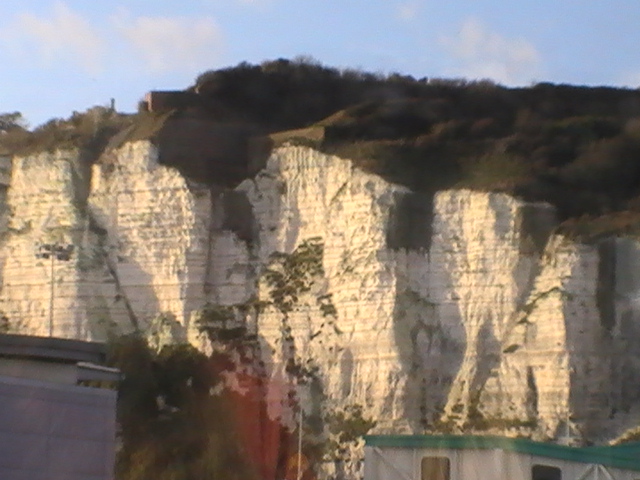 die White Cliffs in Dover