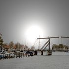 Die Wiecker Brücke von Greifswald