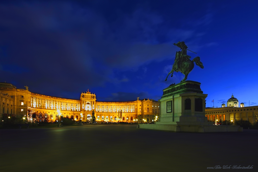 Die Wiener Hofburg...