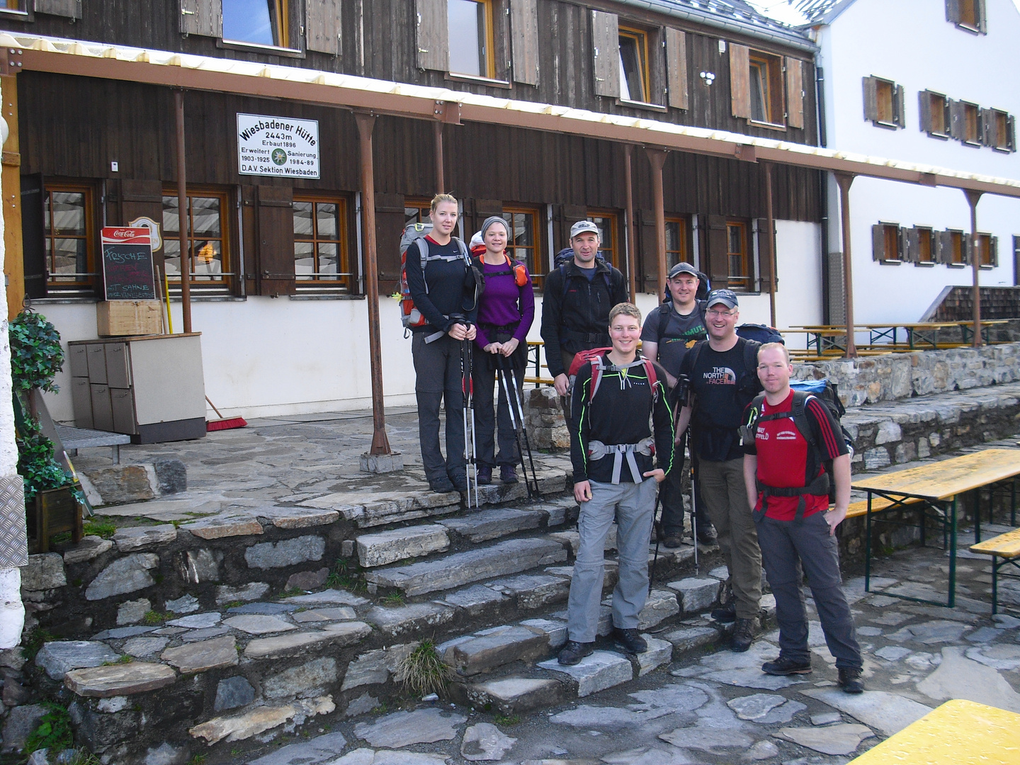 Die Wiesbadener Hütte 2443 m