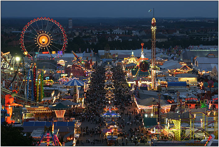 Die Wiesn - von oben