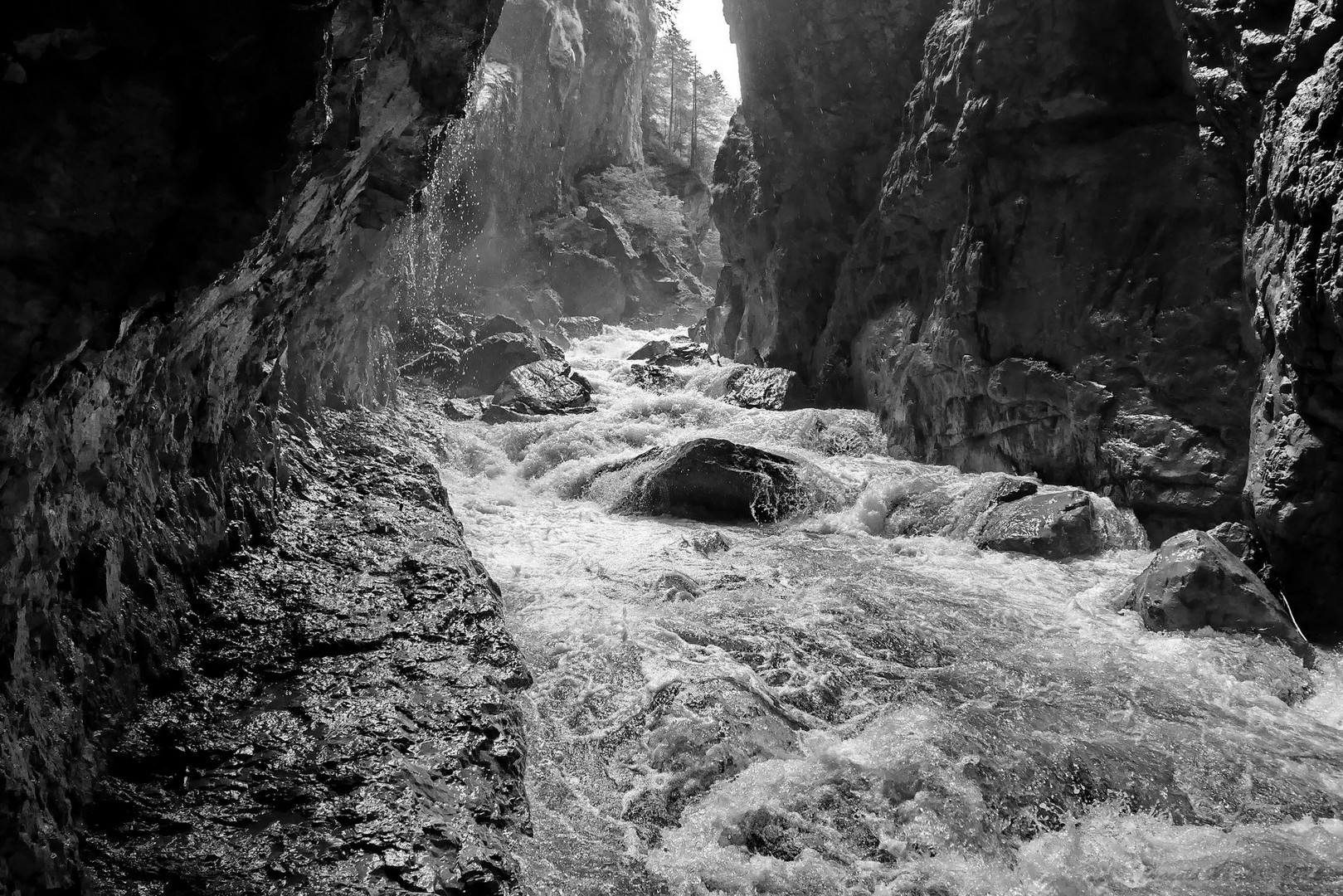 die wilde Klamm..