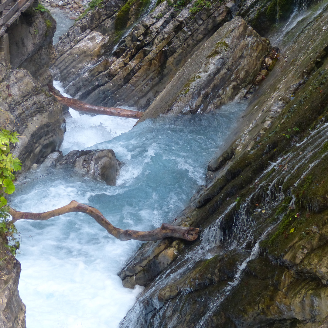 Die Wimbachklamm wild und schön