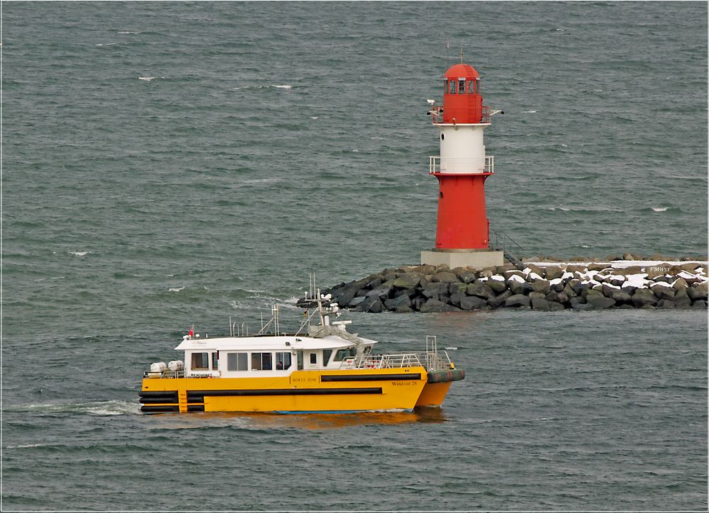 Die Wind Cat 28 kommt rein