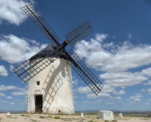 Die Windmühle des Don Quijotte