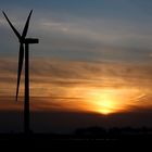 Die "Windmühle" im Abendlicht