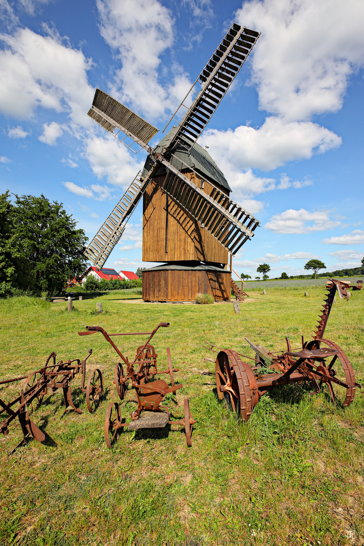 Die Windmühle in Abbenrode