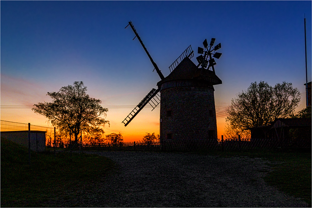 Die Windmühle in Endorf