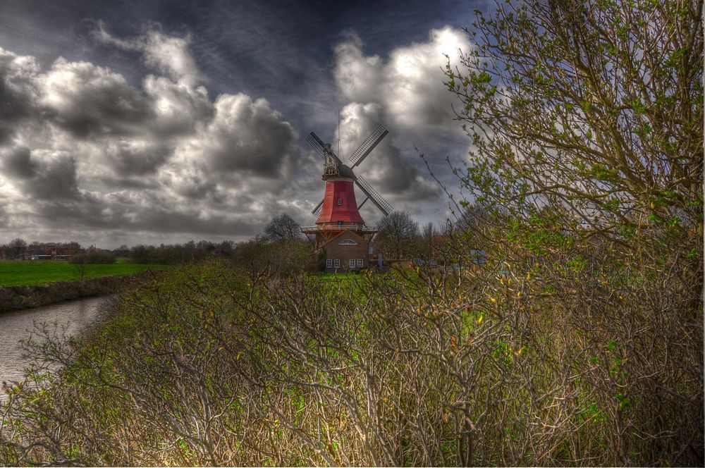 Die Windmühle in Greetsiel