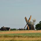 Die Windmühle in Nebel