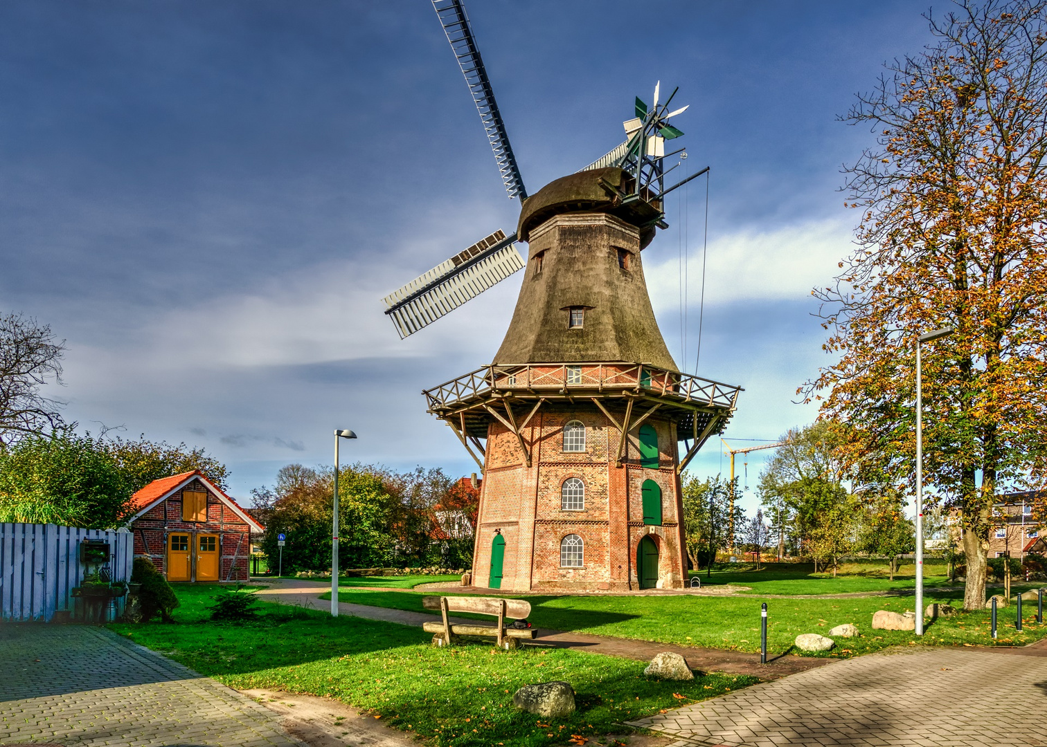 die windmühle in Schiffdorf LK Cuxhaven