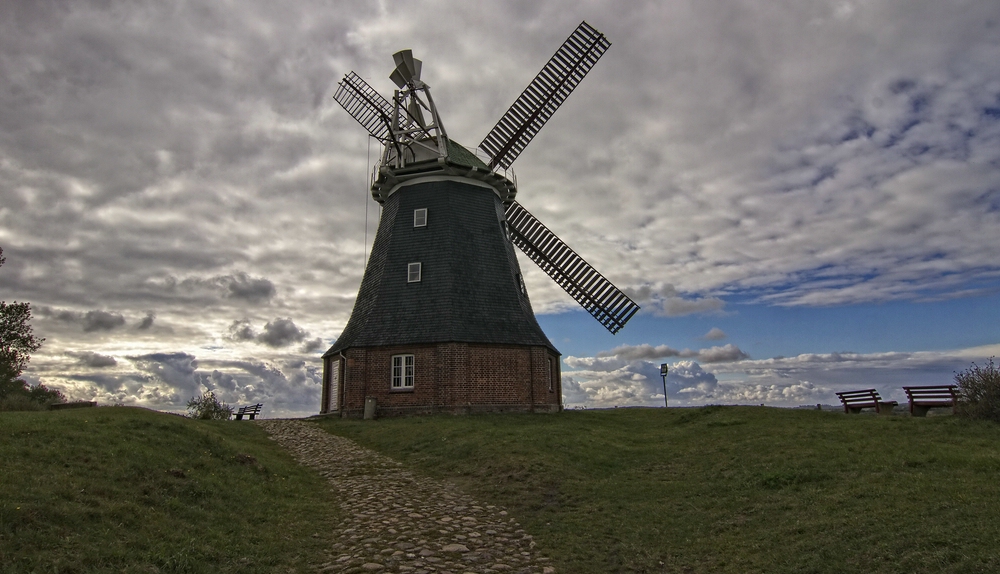 Die Windmühle von Stove