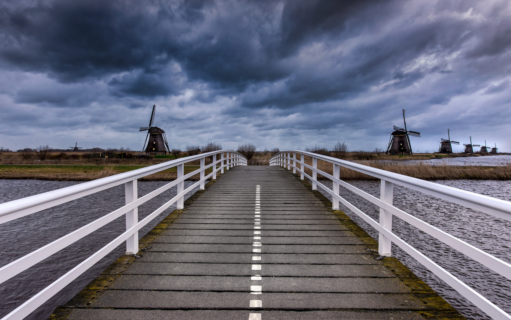 Die Windmühlen ...