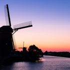 Die Windmühlen in Kinderdijk