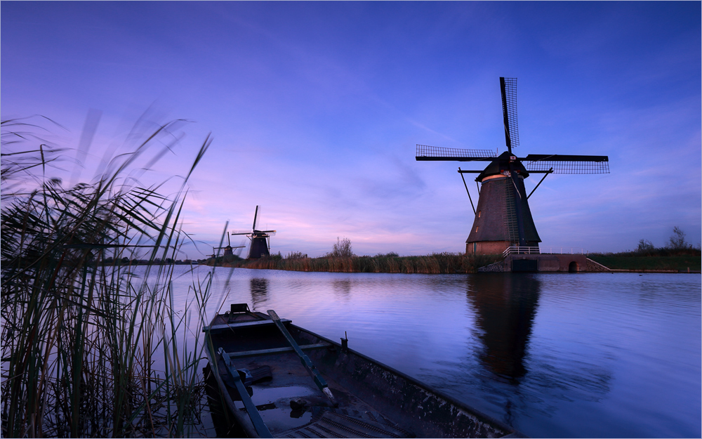 Die Windmühlen vom Kinderdijk