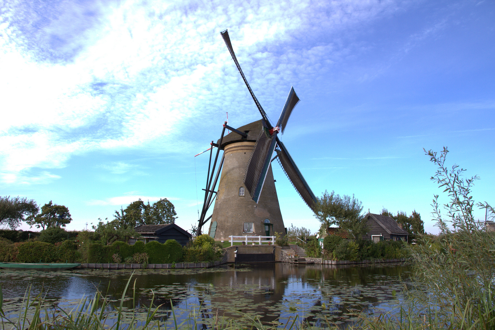 Die Windmühlen von Kinderdijk