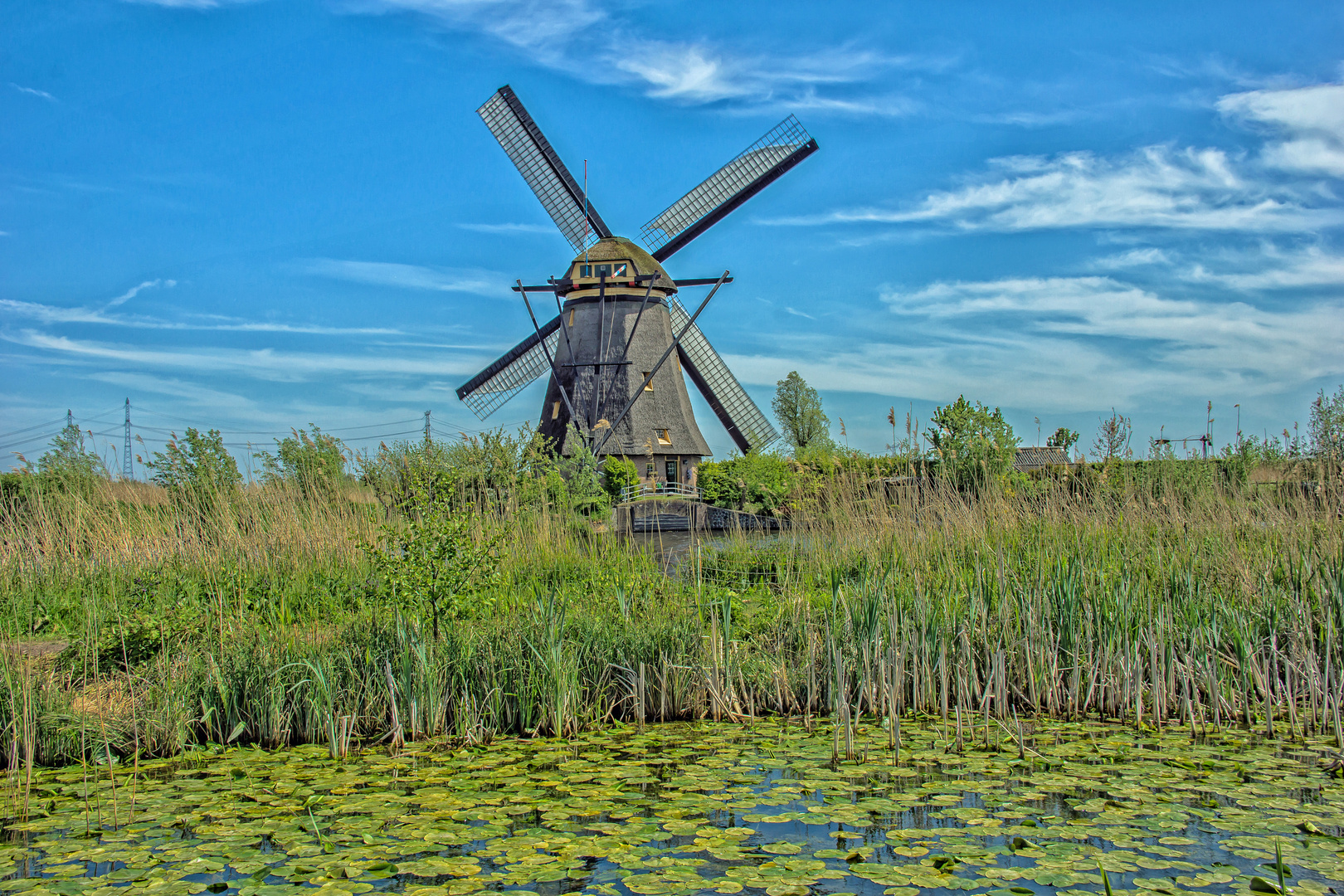 Die Windmühlen von Kinderdijk 3