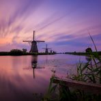 Die Windmühlen von Kinderdijk