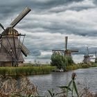 die Windmühlen von Kinderdijk