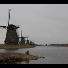 Die Windmühlen von Kinderdijk