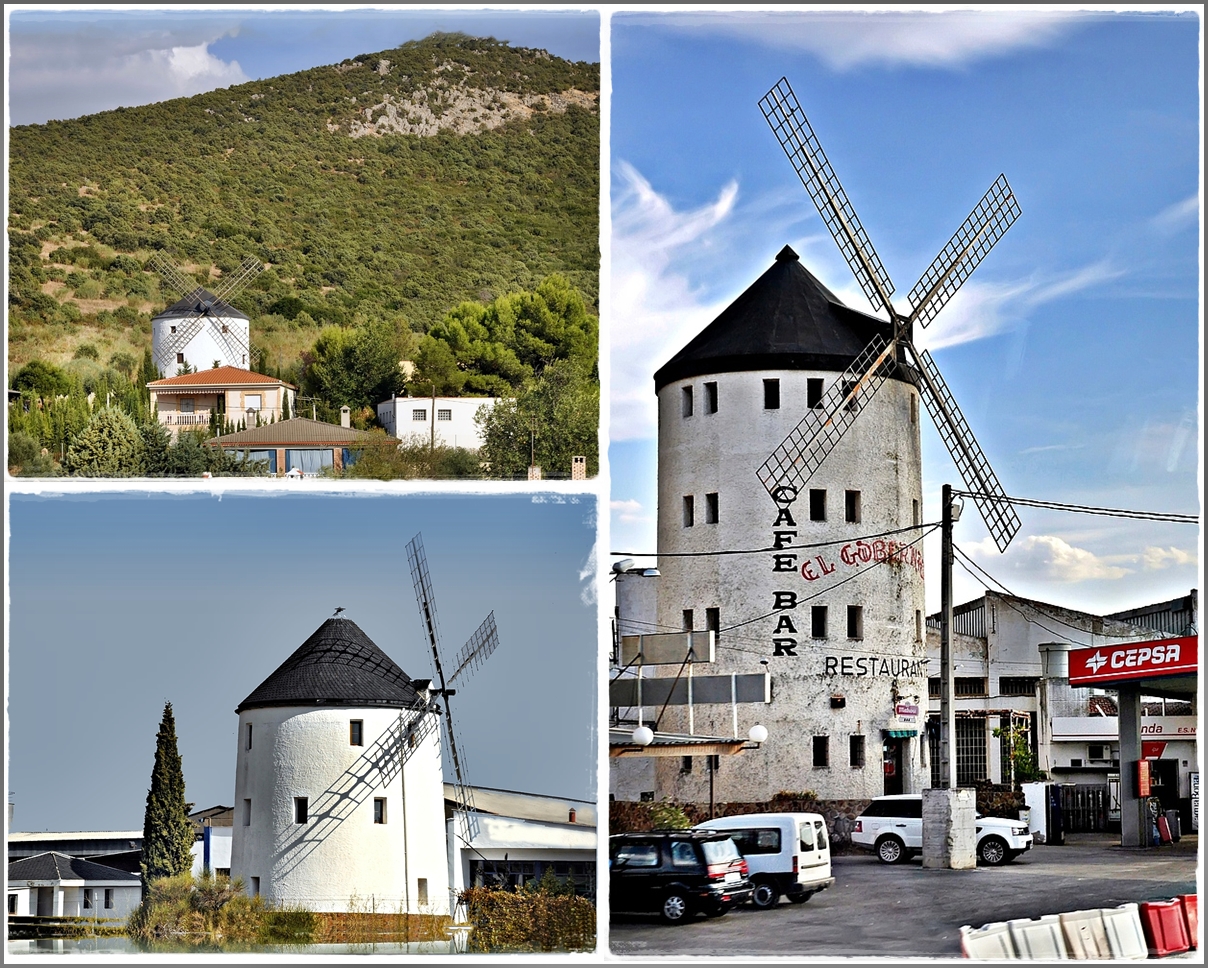 Die Windmühlen von la Mancha