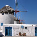 Die Windmühlen von Mykonos