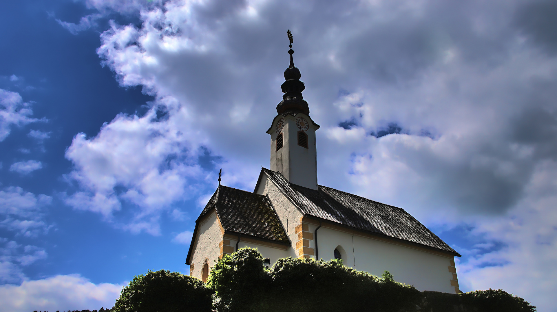 Die Winterkirche in Maria Wörth