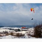 Die Winterlandschaft von oben genießen.......