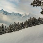 Die winterliche Alpspitze