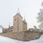 Die winterliche Huysburg