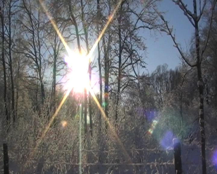 die Wintersonne erwärmt den Geist