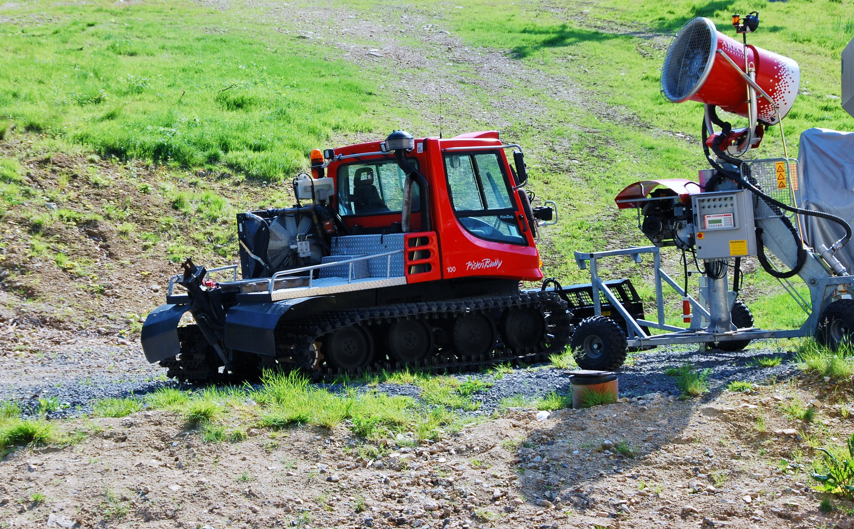 Die Wintertechnik hat Sommerpause