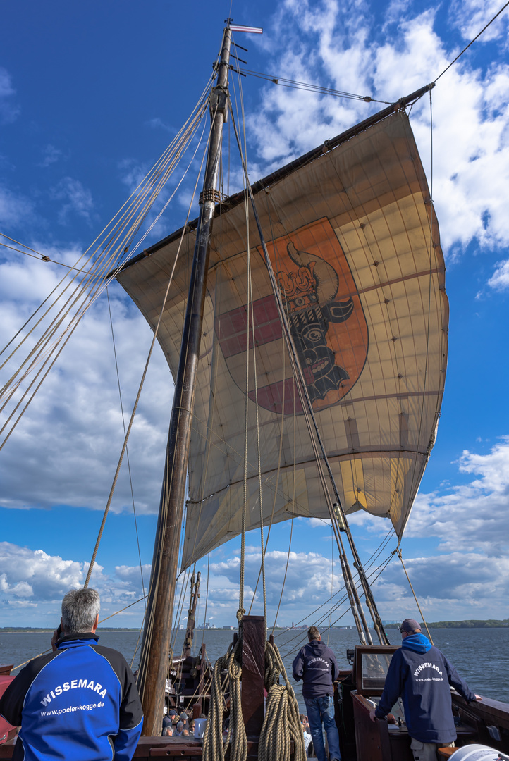 die Wissemara - ein Frachtschiff der Hanse