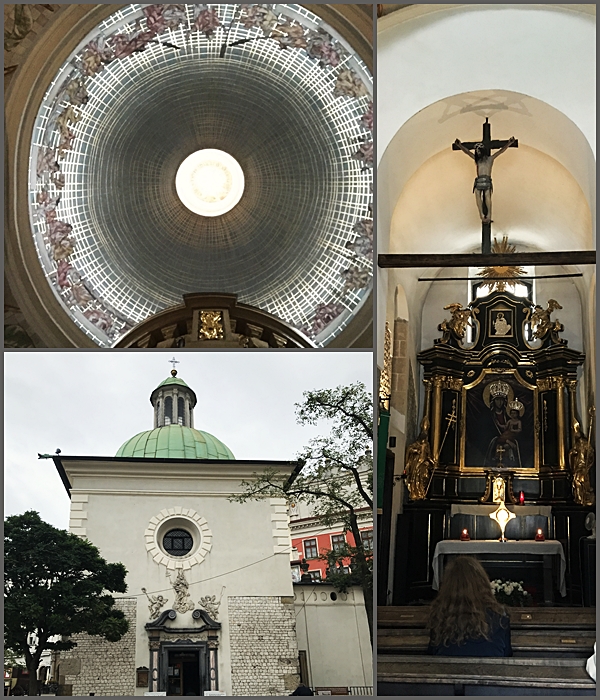 Die wohl älteste Kirche Krakows St. Adalbert auf dem Rynek